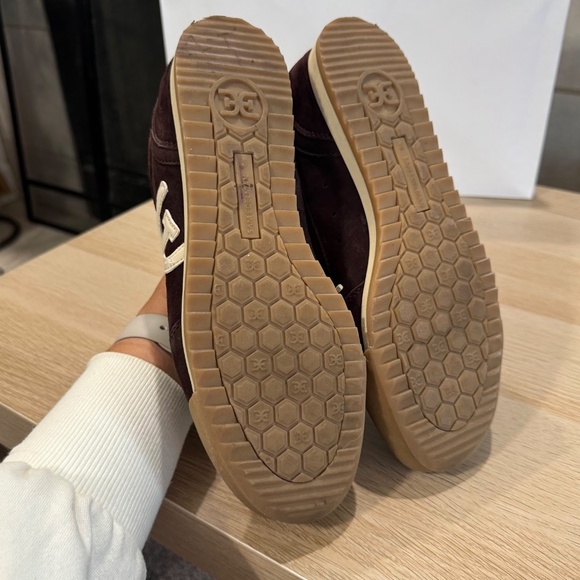 Sam Edelman Women's Cafe Noir Brown Nylon Ivey Lace Up Sneaker Size 8M - Picture 5 of 10